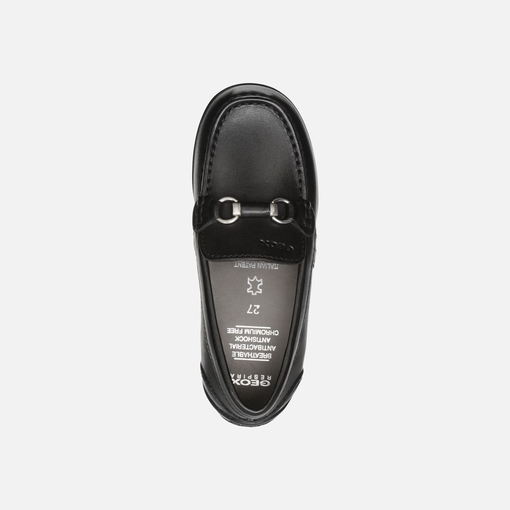 Geox Erkek Çocuk Loafers Siyah - New Fast - XLS-216350